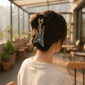 PTR Elegant Gold Hair Clip For Women BMD