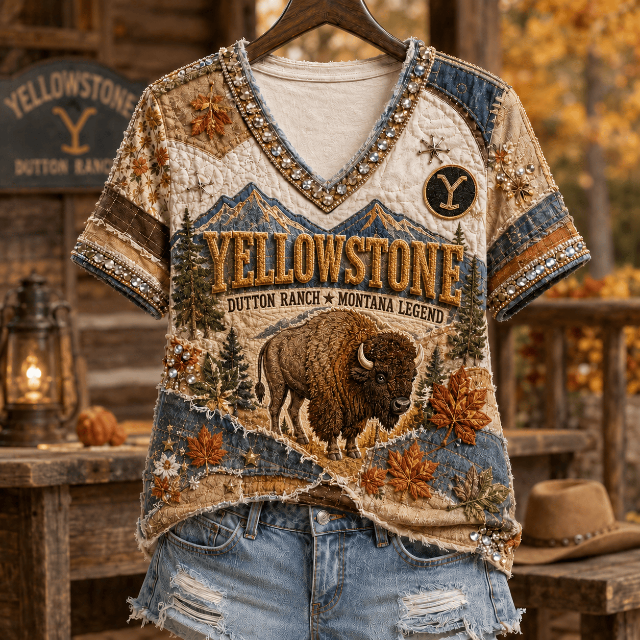 Premium YLST V-neck Shirt NTVA
